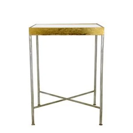 Silver & Gold  Side Table